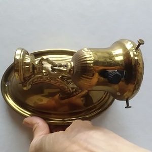 Gorgeous Antique Brass Sconce